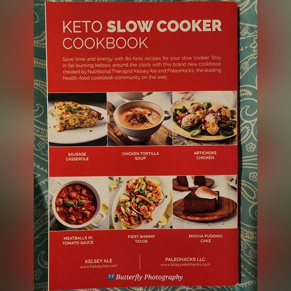 NWOT KETO Slow Cooker Cookbook from Paleohacks - Picture 2 of 2